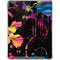Chromatic Splatter Black iPad Cases