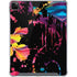 Chromatic Splatter Black iPad Cases