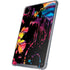 Chromatic Splatter Black iPad Cases
