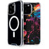 Chromatic Splatter Black iPhone Cases