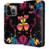 Chromatic Splatter Black iPhone 14 Pro Folio Case