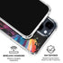 Chromatic Splatter Black iPhone 15 Clear Case