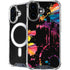 Chromatic Splatter Black iPhone 16 MagSafe Case