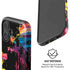 Chromatic Splatter Black iPhone 16 Magsafe Impact Case