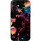 Chromatic Splatter Black iPhone 16 Plus Skin