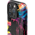 Chromatic Splatter Black iPhone 16 Pro Impact Case