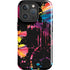 Chromatic Splatter Black iPhone 16 Pro Max Impact Case
