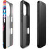 Chromatic Splatter Black iPhone 16 Pro Max Impact Case