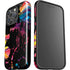 Chromatic Splatter Black iPhone 16 Pro Max Impact Case