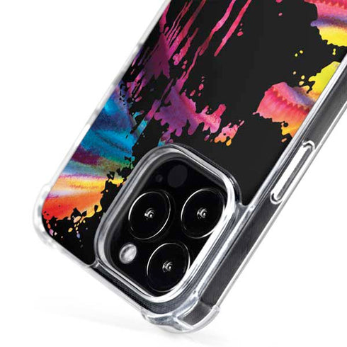 Chromatic Splatter Black iPhone 16 Pro Max MagSafe Case