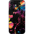 Chromatic Splatter Black iPhone 16 Skin