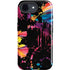 Chromatic Splatter Black iPhone 16e Impact Case