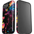 Chromatic Splatter Black iPhone 16e Impact Case