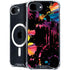 Chromatic Splatter Black iPhone 16e MagSafe Case