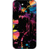 Chromatic Splatter Black iPhone 16e Skin