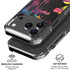 Chromatic Splatter Black iPhone 18 Pro Clear Case
