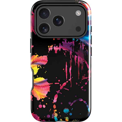 Chromatic Splatter Black iPhone 18 Pro Max Impact Case