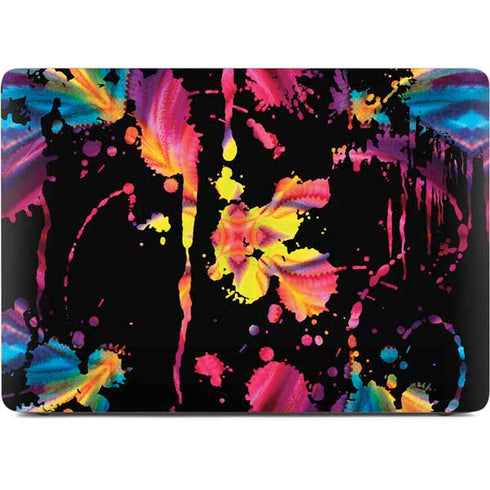 Chromatic Splatter Black Apple MacBook Air Skin