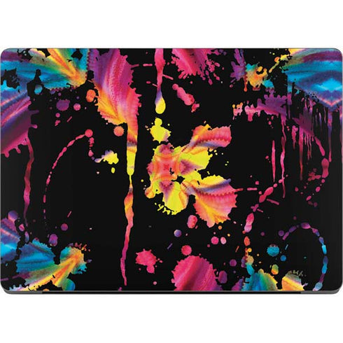 Chromatic Splatter Black Apple MacBook Pro 14-inch Skin