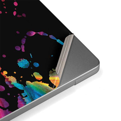 Chromatic Splatter Black Apple MacBook Pro 14-inch Skin