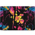 Chromatic Splatter Black MacBook Skins