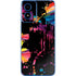 Chromatic Splatter Black Moto G Play 4G (2024) Skin