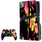 Chromatic Splatter Black PS5 Pro Disk Bundle Skin