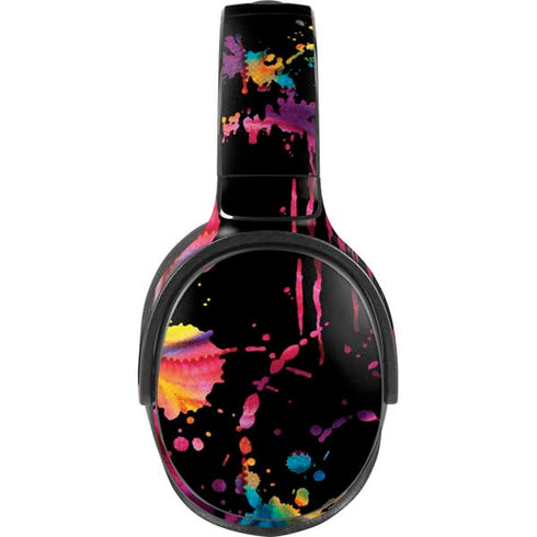 Chromatic Splatter Black Skullcandy Venue Skin