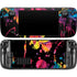 Chromatic Splatter Black Steam Deck Handheld Gaming Computer OLED Skin