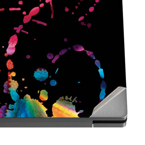 Chromatic Splatter Black Dell XPS Skin