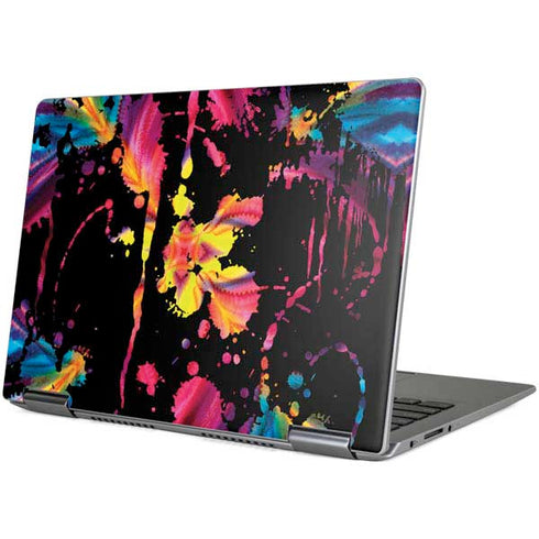 Chromatic Splatter Black Yoga 710 14in Skin