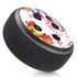 Chromatic Splatter White Amazon Echo Dot Skin
