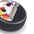 Chromatic Splatter White Amazon Echo Dot Skin