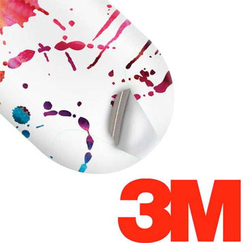 Chromatic Splatter White Galaxy Buds Plus Skin