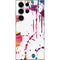 Chromatic Splatter White Galaxy Skins
