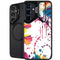 Chromatic Splatter White Galaxy S24 Kickstand Case