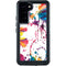 Chromatic Splatter White Galaxy S24 Plus Waterproof Case