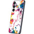 Chromatic Splatter White Galaxy S25 Skin