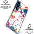Chromatic Splatter White Galaxy S25 FE Clear Case