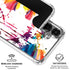 Chromatic Splatter White Galaxy S26 Clear Case