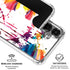 Chromatic Splatter White Galaxy S26 Plus Clear Case