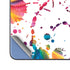 Chromatic Splatter White Galaxy Z Fold5 5G Skin