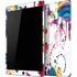 Chromatic Splatter White iPad Skins