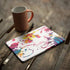 Chromatic Splatter White iPad Skins
