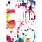Chromatic Splatter White Apple iPad Mini Skin