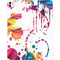 Chromatic Splatter White iPad Pro 13in M4 (2024) Skin