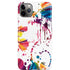 Chromatic Splatter White iPhone Cases