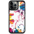 Chromatic Splatter White iPhone Cases