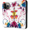 Chromatic Splatter White iPhone 14 Pro Max Folio Case