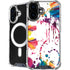 Chromatic Splatter White iPhone 16 MagSafe Case